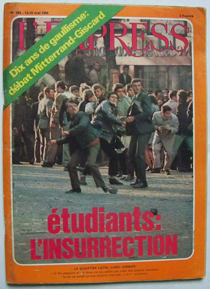 L'hebdomadaire L'Express de juin 1968