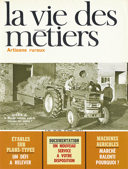 6. La vie des métiers - mai 1968 - vraie bichromie