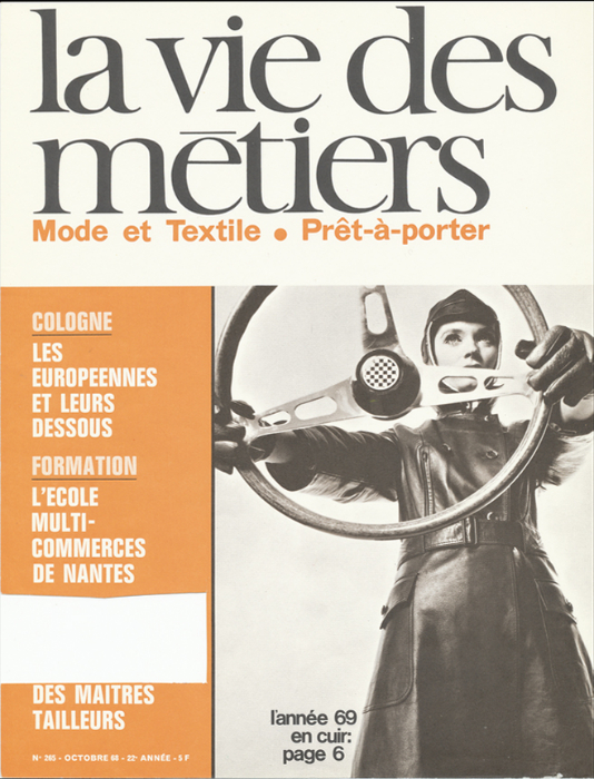 7. La vie des métiers - octobre 1968 - premiers numéros au format 210 x 273 mm
